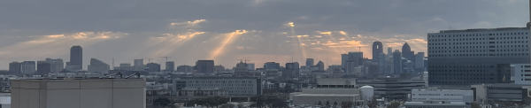 View from the lab.